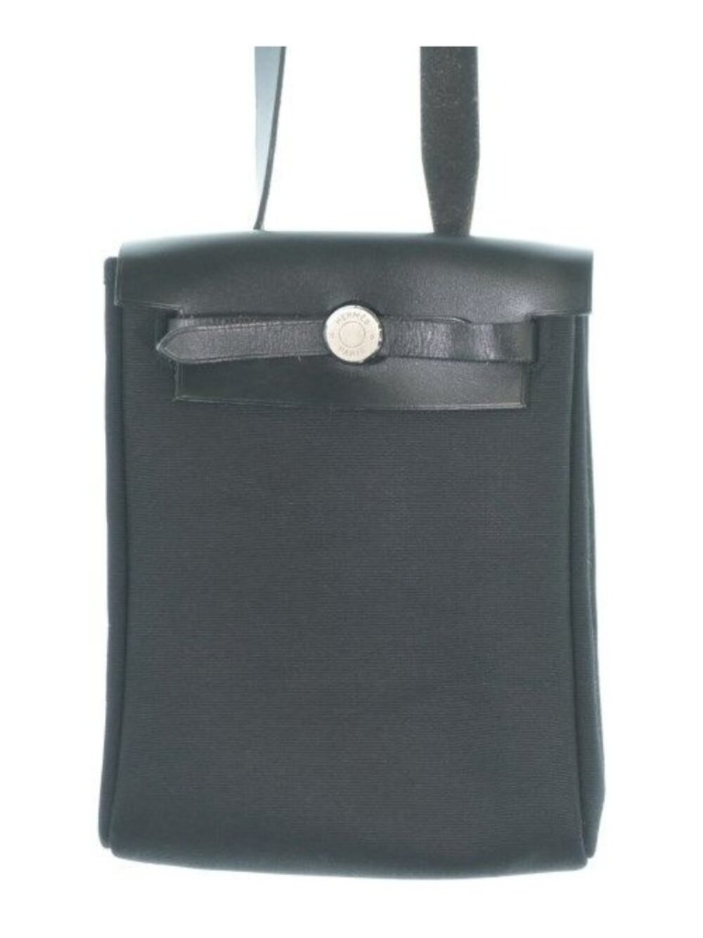 Hermes Herbag TPM (2004) Shoulder Bag Black